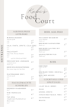 Speisekarte La Vista